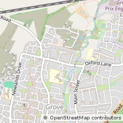 Map of Wantage, Oxfordshire