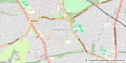 Map of Manchester