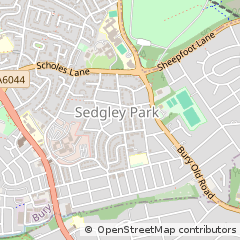 Map of Manchester
