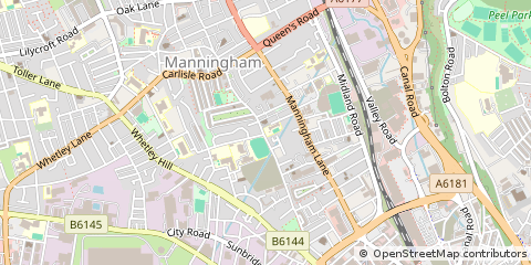 Map of Bradford