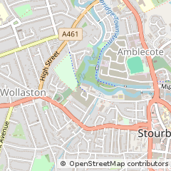 Map of Stourbridge, West Midlands