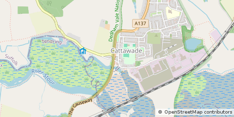 Map of Manningtree