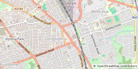 Map of Manchester