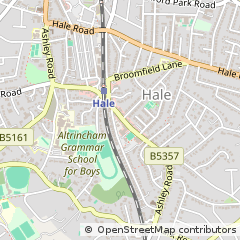 Map of Altrincham