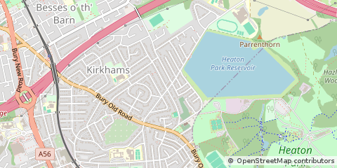 Map of Manchester