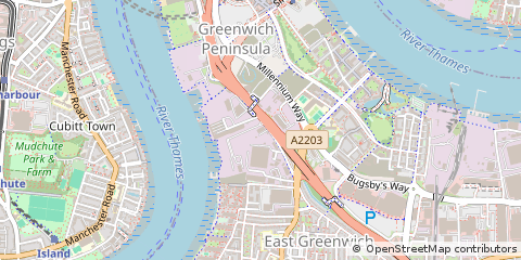 Map of Morden Wharf Road, London