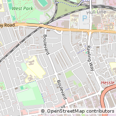 Map of Kingston Upon Hull