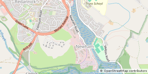 Map of Truro