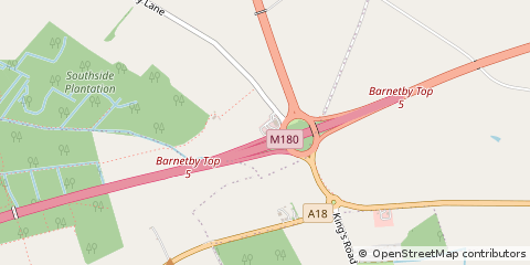 Map of Elsham, North Lincolnshire