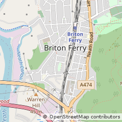Map of Neath