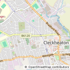 Map of Cleckheaton