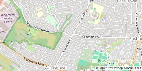 Map of Bournemouth