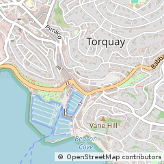 Map of Torquay, Devon