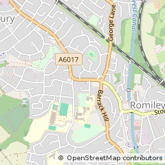 Map of Stockport, Cheshire
