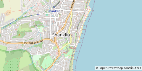 Map of Shanklin, London