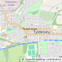 Map of Tyldesley, Manchester
