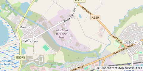 Map of Northwich