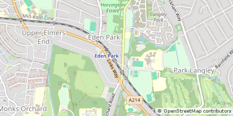 Map of Kent