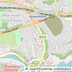Map of Greenhithe