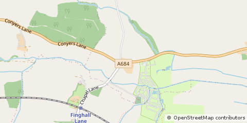 Map of Leyburn, North Yorkshire
