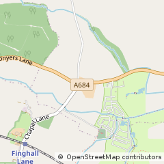 Map of Leyburn, North Yorkshire