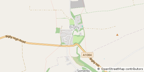 Map of Barnetby, Lincolnshire