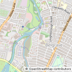 Map of Leicester