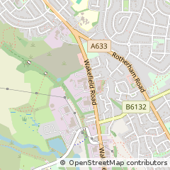 Map of Barnsley