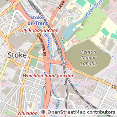 Map of Stoke-on-Trent