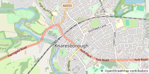 Map of Knaresborough