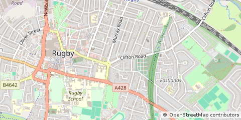 Map of Rugby