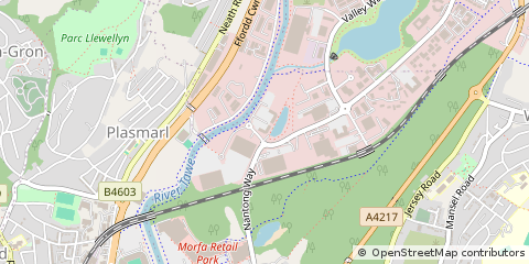 Map of Swansea