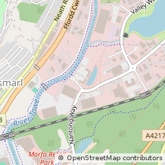 Map of Swansea