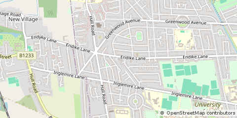 Map of Hull