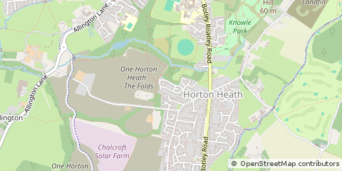Map of Eastleigh, Hampshire