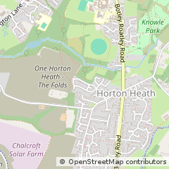 Map of Eastleigh, Hampshire