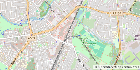 Map of Cambridge