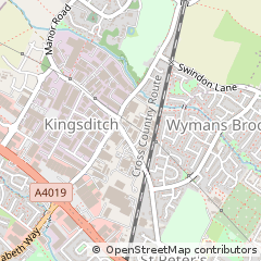 Map of Cheltenham