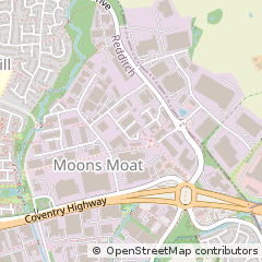 Map of Redditch