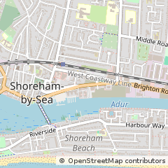 Map of Shoreham-by-SEA