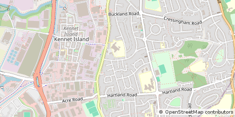 Map of Reading