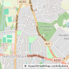 Map of Bromley