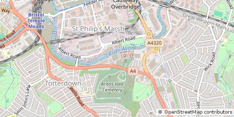 Map of Bristol