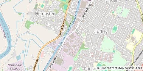 Map of Gloucestershire