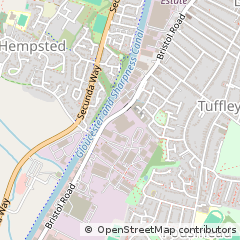 Map of Gloucestershire