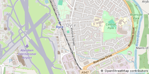 Map of Aberdeen
