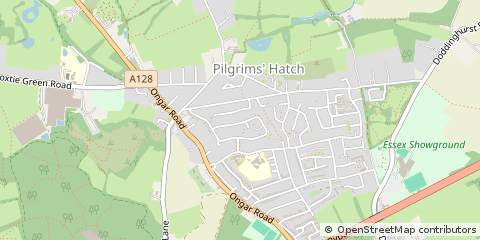 Map of Brentwood