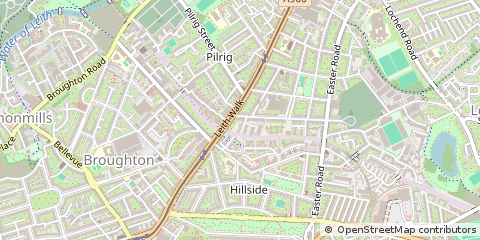 Map of Edinburgh