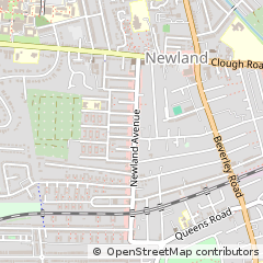 Map of Hull
