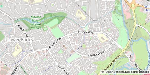 Map of Reading